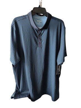 Rhone Mens Polo Golf Sport Size XXL Geo Pattern